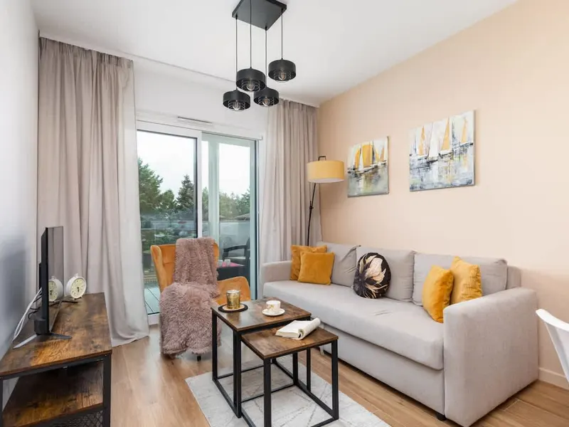 Nowoczesny Apartament | Blisko Plaży, Parking – zdjęcie 1