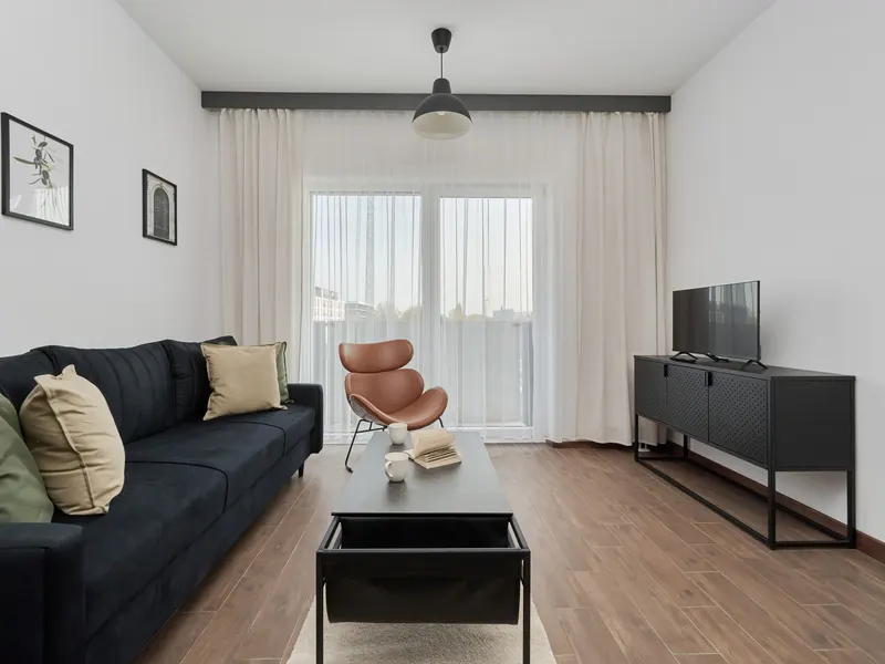 Stylowe Studio z Balkonem | 2 km od Centrum Wrocławia – zdjęcie 1