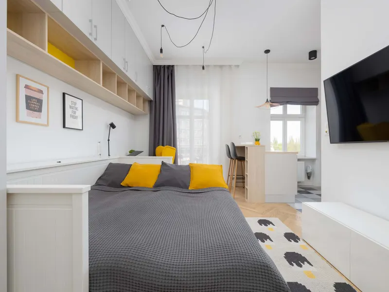 Przytulne Studio z Balkonem | 300 m do Metra Stadion – zdjęcie 5