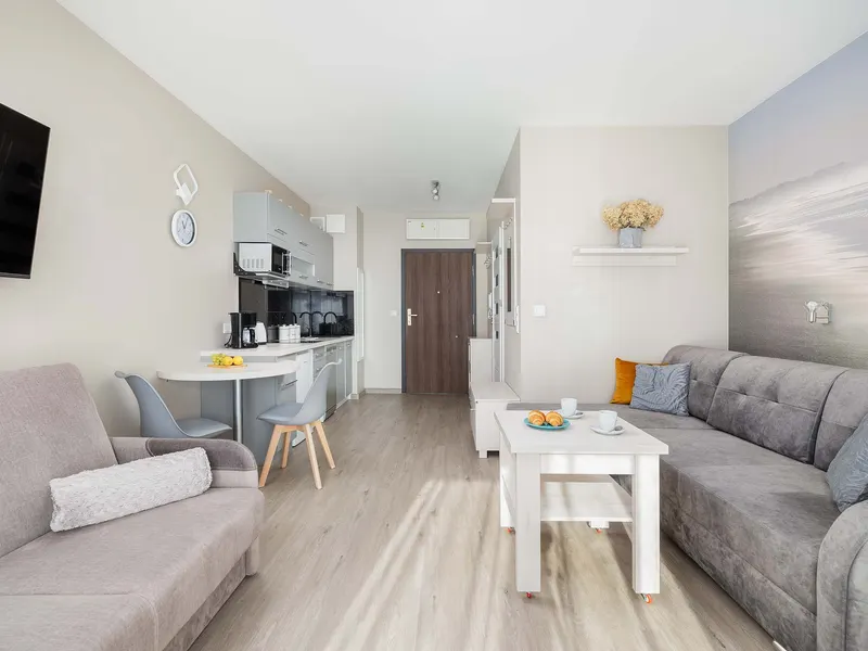 Helles Studio in Miêdzyzdroje | Parkplatz | 10 min zum Strand – Foto 3