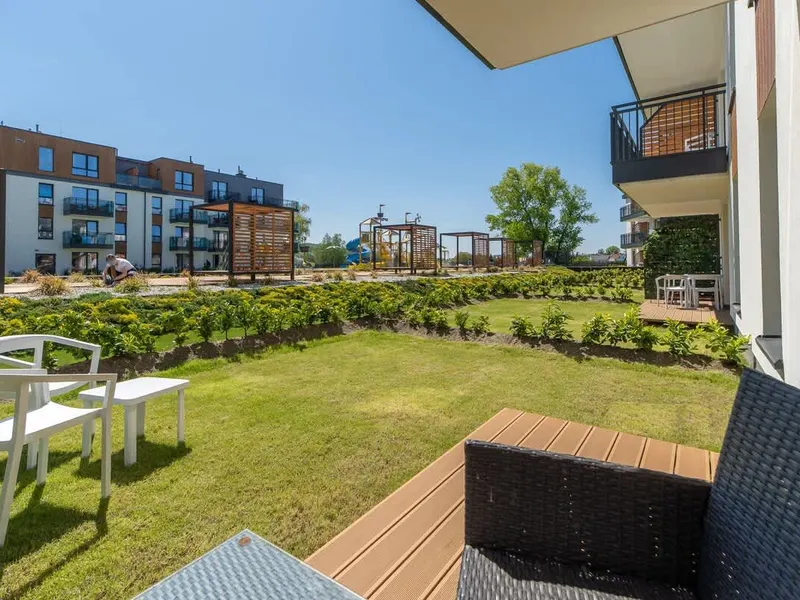 Moderne Wohnung | Parkplatz, Balkon, 450 m zum Strand – Foto 3