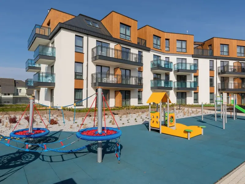 Moderne Wohnung | Parkplatz, Balkon, 450 m zum Strand – Foto 5