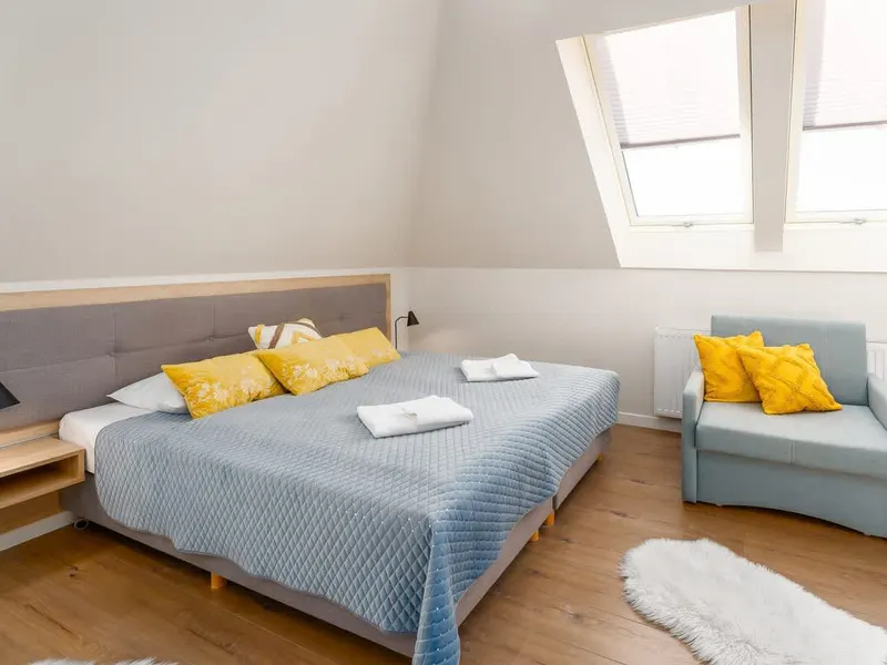 Modern Studio with Balcony | Parking, 450 m to the Beach – photo 1