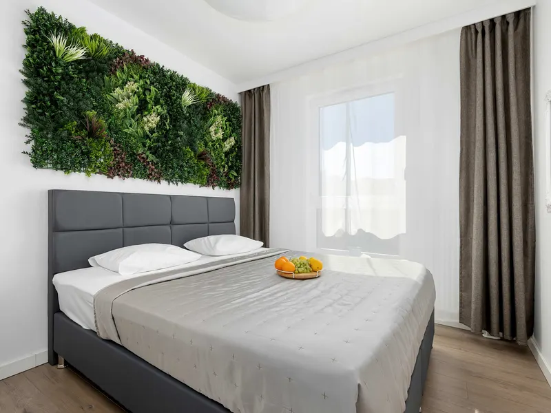 Modisches Apartment | Strandnähe, Parkplatz, Balkon – Foto 1