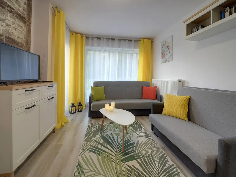 Rodzinny Apartament dla 6 Osób | Balkon i Prywatny Parking – zdjęcie 1