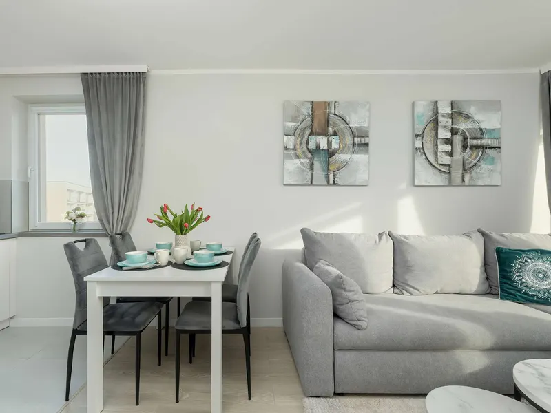 Przytulny Apartament | Balkon i Miejsce do Pracy – zdjęcie 5