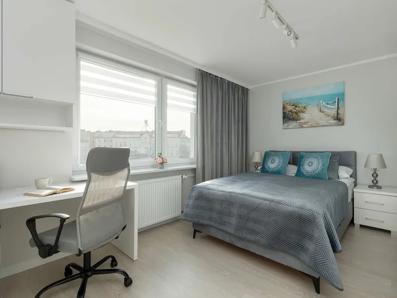 Przytulny Apartament | Balkon i Miejsce do Pracy – zdjęcie 2
