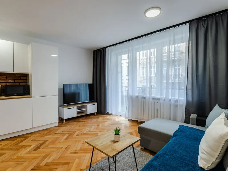 Przestronny Apartament dla 6 Osób | Balkon | Blisko Starego Zoo – zdjęcie 3