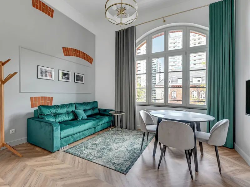 Stylowy Apartament w Centrum | Parking i Siłownia – zdjęcie 1