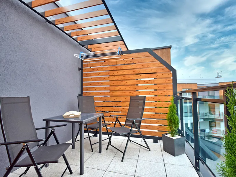 Komfortowe Studio Blisko Plaży | Balkon i Parking – zdjęcie 3