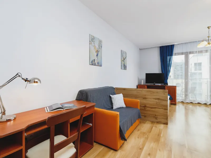 Functional Studio in Krakow | Parking | Balcony | Bathtub – photo 3