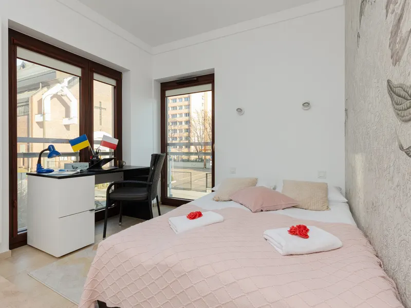 Komfortowy Apartament na Mokotowie | Balkon | Miejsce do Pracy – zdjęcie 2