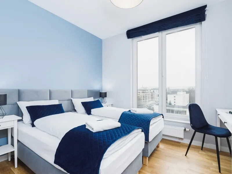 Stylowy Apartament z 2 Sypialniami | Parking i Balkon – zdjęcie 3