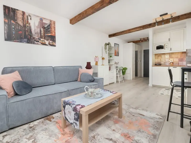 Cozy Studio in Lodz | Private Parking, Balcony – photo 3
