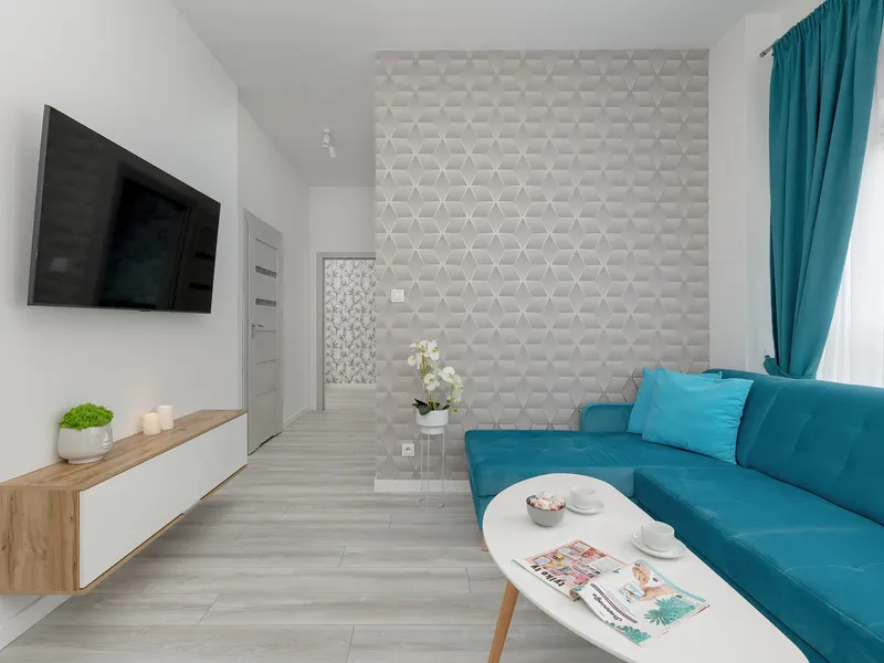Stylowy Apartament z Balkonem | 2 Sypialnie | Blisko Rzeki – zdjęcie 1