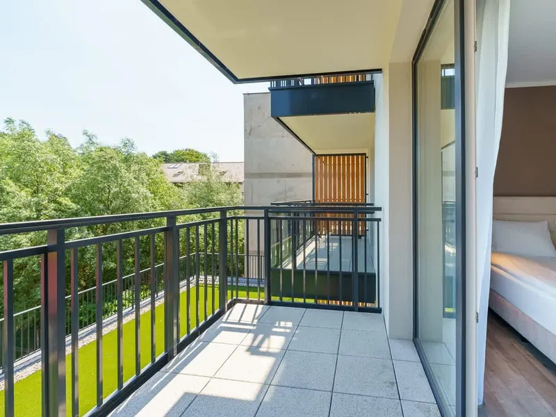 Atmosphärisches Studio | Balkon | Parkplatz | Strandnähe – Foto 4