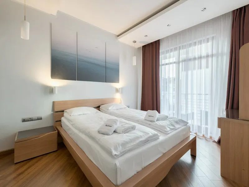 Stilvolles Apartment für 6 Personen | 200 m vom Strand und Balkon – Foto 2