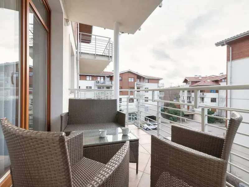 Stilvolles Apartment für 6 Personen | 200 m vom Strand und Balkon – Foto 3