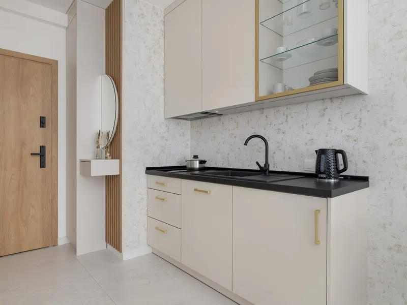 Elegantes Studio | Parkplatz | Balkon – Foto 3
