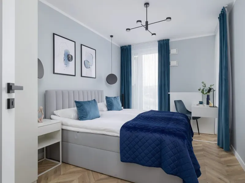 Stylowy Apartament na Zabłociu | Balkon, Parking i Biurko – zdjęcie 2