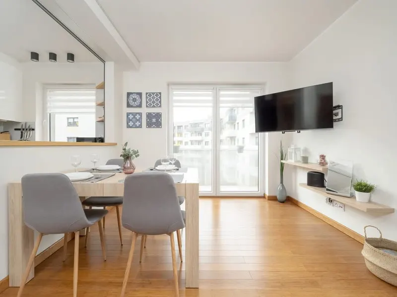 Nowoczesny Apartament we Wrocławiu | Parking i Balkon – zdjęcie 5