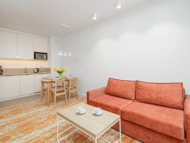 Nowoczesny Apartament z eleganckim wystrojem | Balkon | Parking – zdjęcie 1