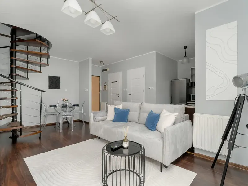 Dwupoziomowy Apartament z Tarasem | Miejsce do Pracy – zdjęcie 1