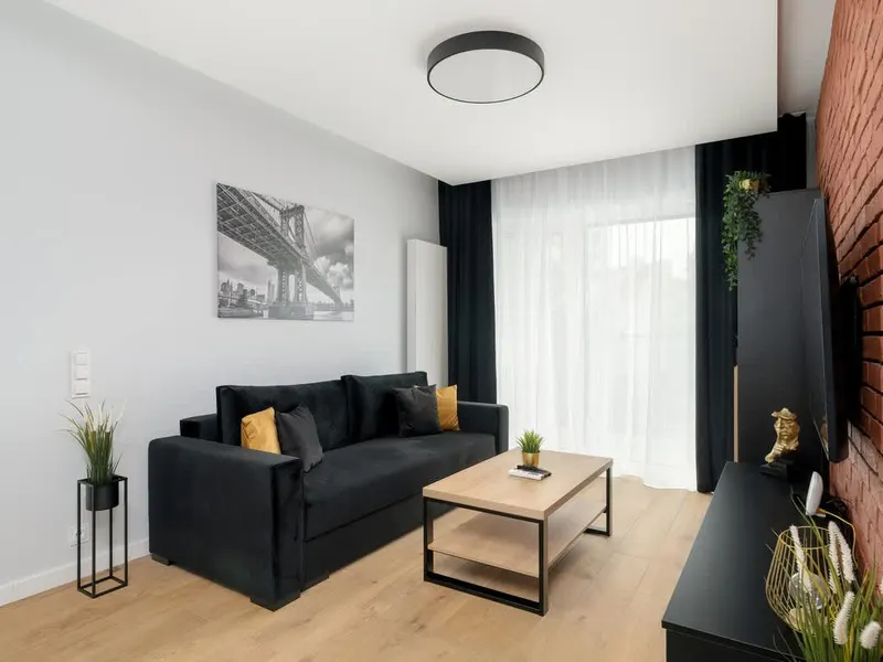 Nowoczesny Apartament z Balkonem | Parking | Blisko MTP – zdjęcie 2