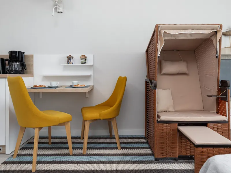 Stilvolles Studio für 3 Personen | Balkon, Parkplatz | In Strandnähe – Foto 2