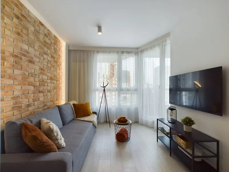 Modern Apartment | Parking in Garage | Balcony and Workspace – photo 2