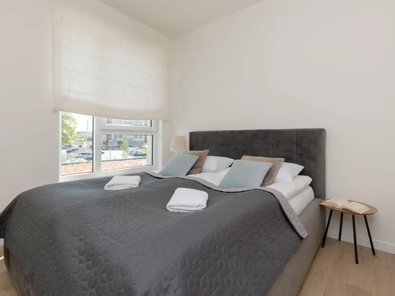 Familiensuite mit Parkplatz | Balkon und Arbeitsbereich – Foto 2