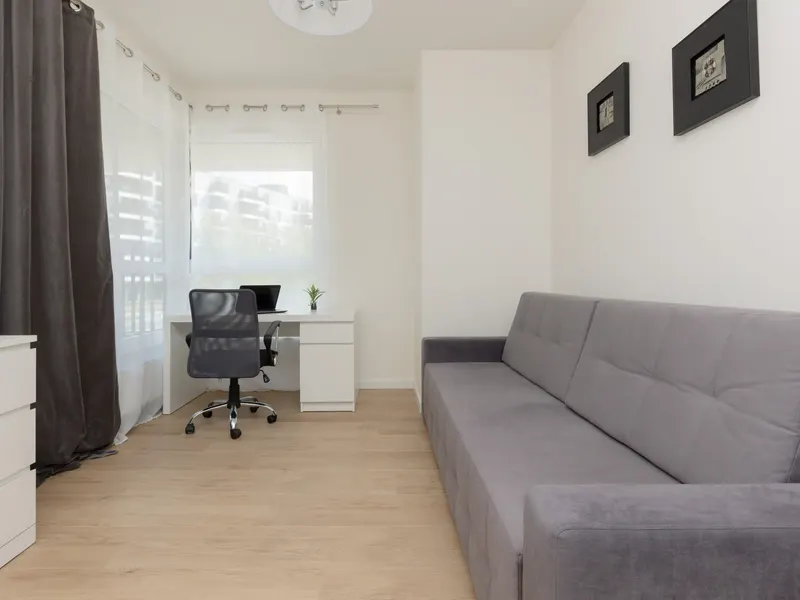 Familiensuite mit Parkplatz | Balkon und Arbeitsbereich – Foto 3