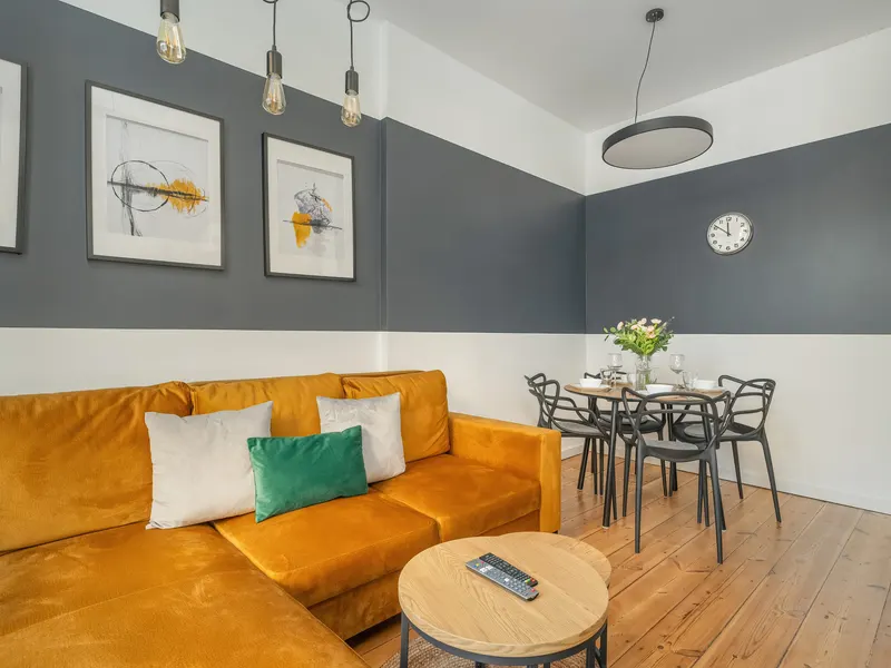 Stylowy Apartament | Balkon & Blisko Dworca Głównego – zdjęcie 5