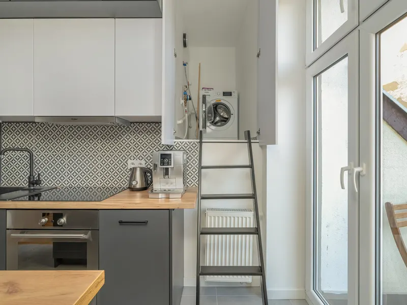 Stylowy Apartament | Balkon & Blisko Dworca Głównego – zdjęcie 2