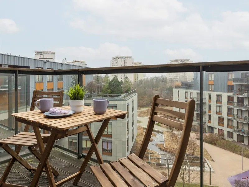 Comfortable Apartment | Balcony | Workspace – photo 3