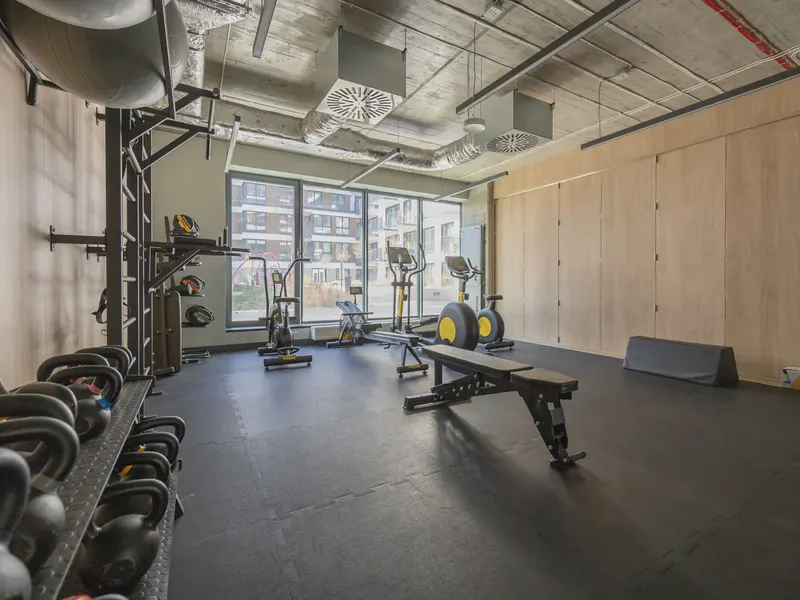 Warszawa | Domaniewska 47A | Nowoczesne studio | Strefa fitness i sauna – zdjęcie 5