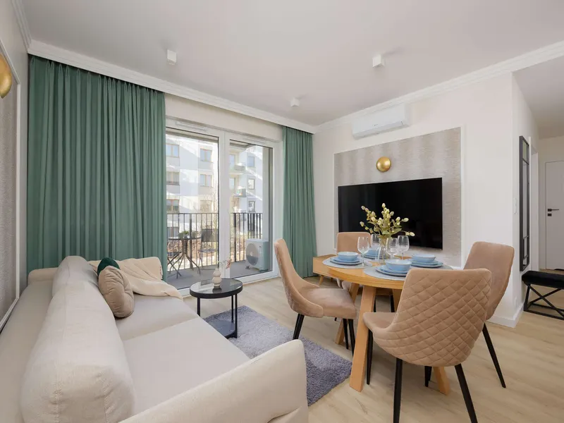 Klimatisierte Wohnung | 2 Schlafzimmer | Garagenstellplatz – Foto 1