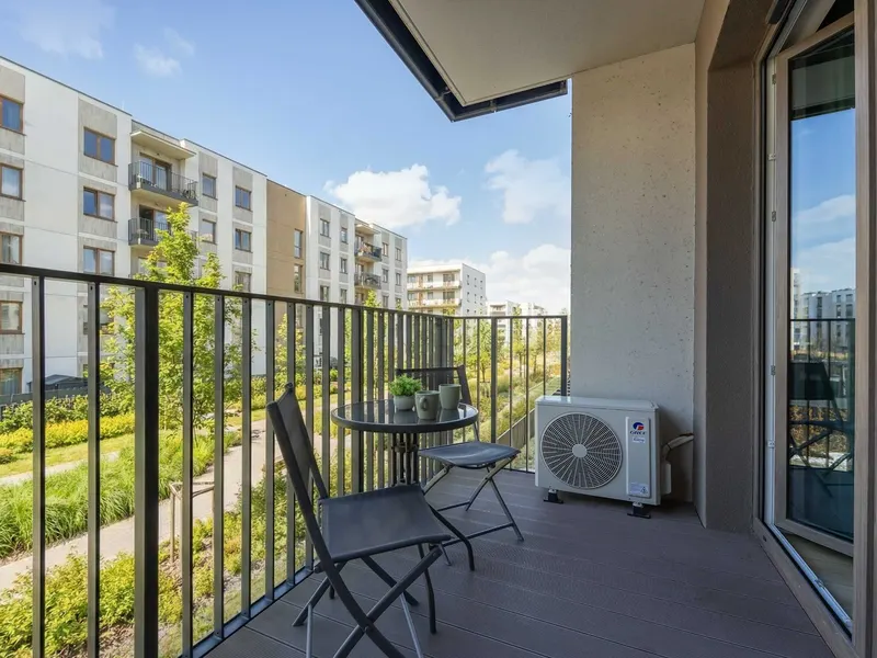 Klimatisierte Wohnung | 2 Schlafzimmer | Garagenstellplatz – Foto 5