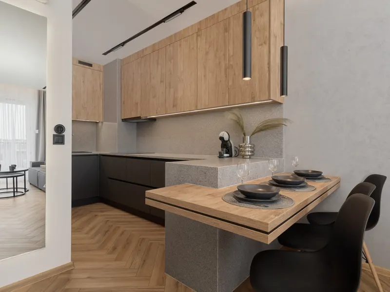 Stylowy Apartament z Balkonem | Parking i Klimatyzacja – zdjęcie 4