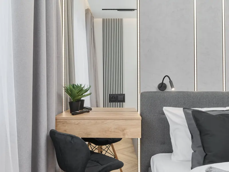 Stylowy Apartament z Balkonem | Parking i Klimatyzacja – zdjęcie 5