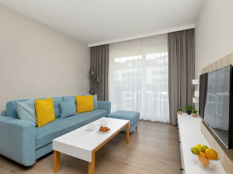 Wohnung mit Garten | Pool und Spa im Gebäude – Foto 1