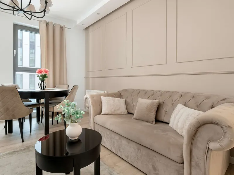Eleganckie Studio z Balkonem | Wyspa Spichrzów – zdjęcie 1