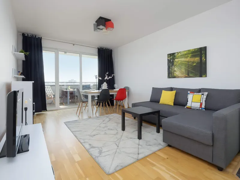 Nowoczesny Apartament | Balkon i 2 Miejsca Parkingowe – zdjęcie 1