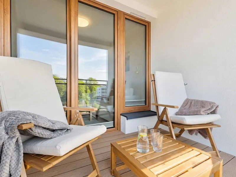 Geräumige Wohnung | Balkon, Parkplatz, 400 m zum Strand – Foto 5