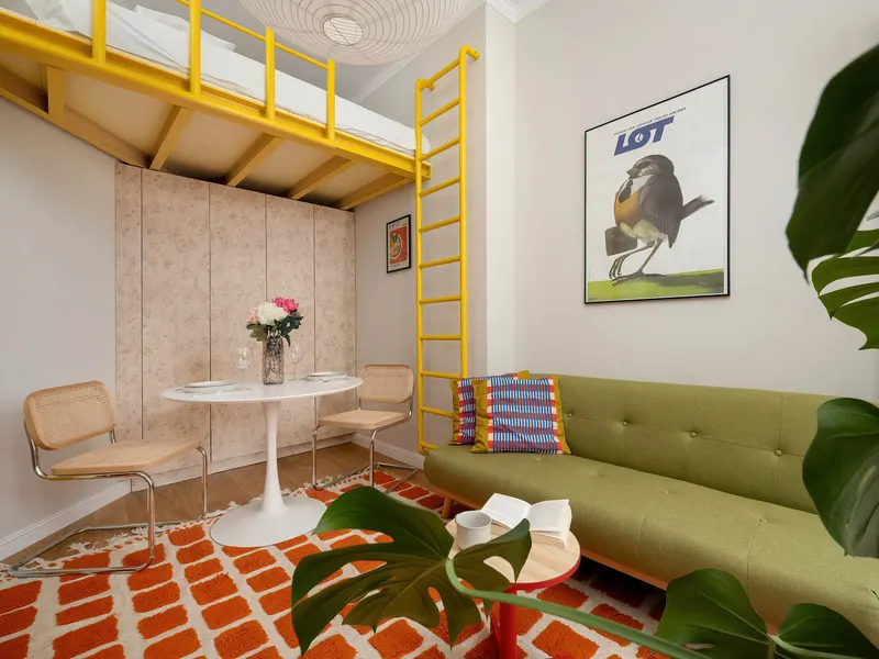 Stylowe Studio we Wrocławiu | Balkon | Blisko Dworca – zdjęcie 1