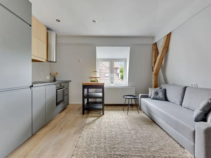 Modernes Apartment | Balkon, Arbeitsraum, Strandnähe – Foto 5