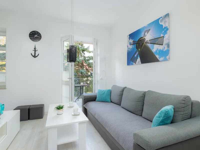Nowoczesny Apartament dla 6 Osób | Parking, Balkon – zdjęcie 1