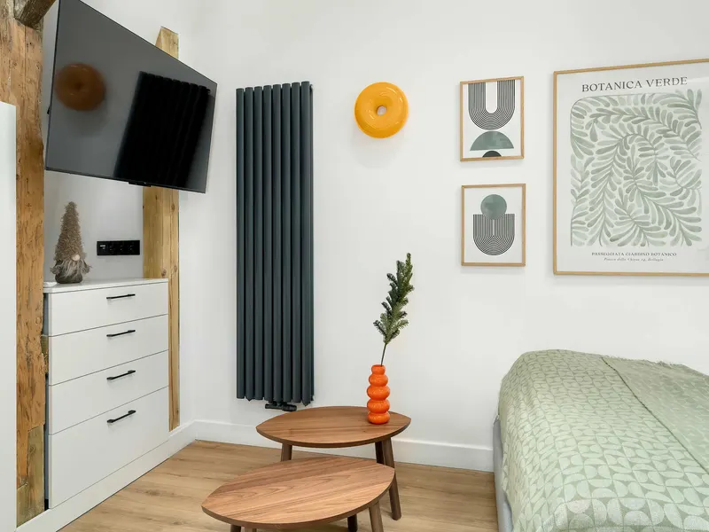 Modernes Studio in Poznan | Klimatisierung und Balkon – Foto 3