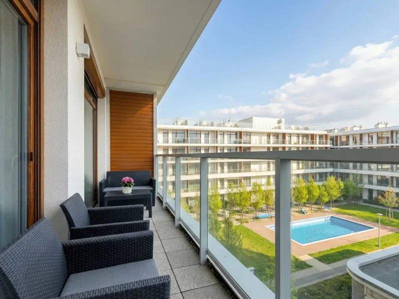 Wohnung am Meer | 300 m zum Strand, Schwimmbad, Parkplatz – Foto 5