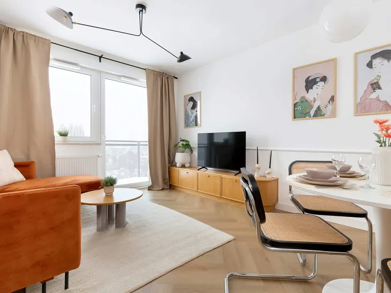 Przestronny Apartament z Balkonem | 2 Sypialnie | Parking – zdjęcie 1